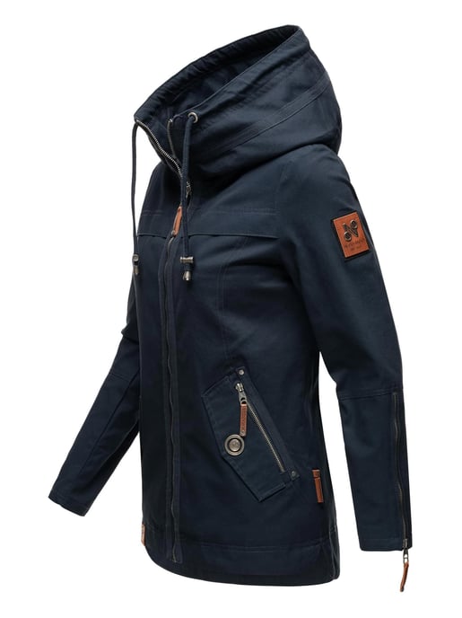 Navahoo Chaqueta de Transición para Mujer Wekoo – Ligera de Algodón con Capucha - Image 3