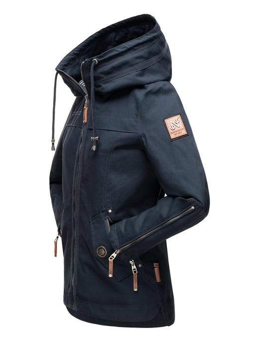 Navahoo Chaqueta de Transición para Mujer Wekoo – Ligera de Algodón con Capucha - Image 5