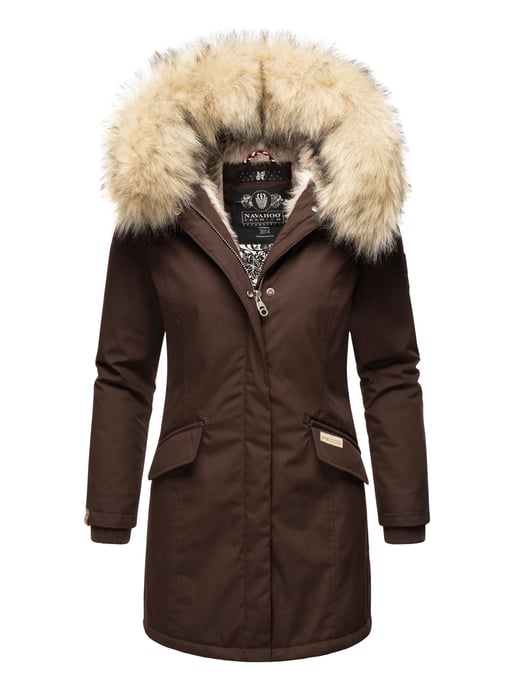 Navahoo Parka de Invierno para Mujer Cristal – Colección Premium con Cuello de Pelo Sintético Desmontable - Image 1