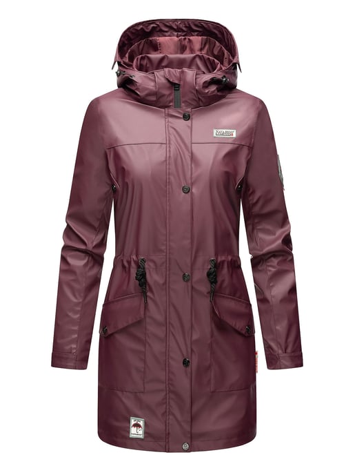 Navahoo Abrigo Impermeable para Mujer Deike – Repelente al Agua con Capucha Desmontable - Image 2