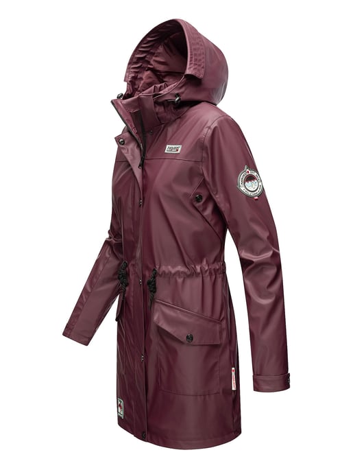 Navahoo Abrigo Impermeable para Mujer Deike – Repelente al Agua con Capucha Desmontable - Image 3