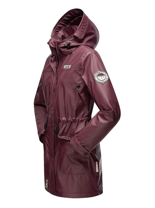 Navahoo Abrigo Impermeable para Mujer Deike – Repelente al Agua con Capucha Desmontable - Image 4