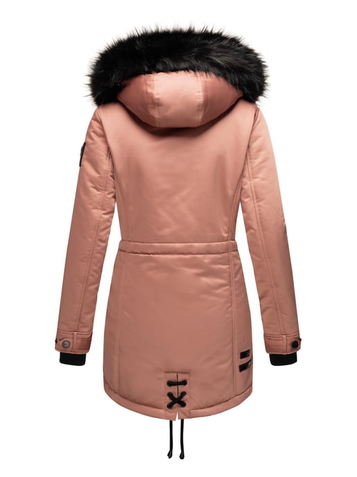 Navahoo Chaqueta de invierno Luluna-Princess para mujer – Cálida, Moderna & Con Forro de Borreguito y Cuello de Pelo Sintético - Image 4