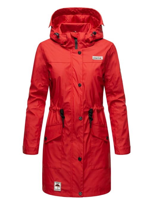 Navahoo Abrigo Impermeable para Mujer Deike – Repelente al Agua con Capucha Desmontable - Image 2