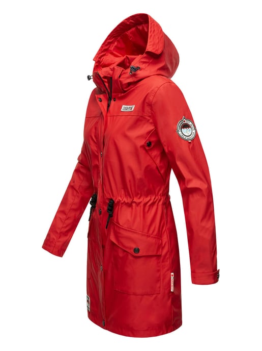 Navahoo Abrigo Impermeable para Mujer Deike – Repelente al Agua con Capucha Desmontable - Image 3
