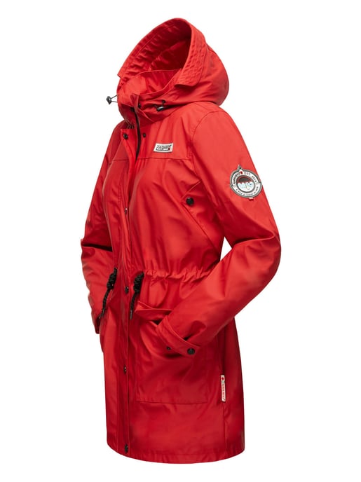 Navahoo Abrigo Impermeable para Mujer Deike – Repelente al Agua con Capucha Desmontable - Image 5