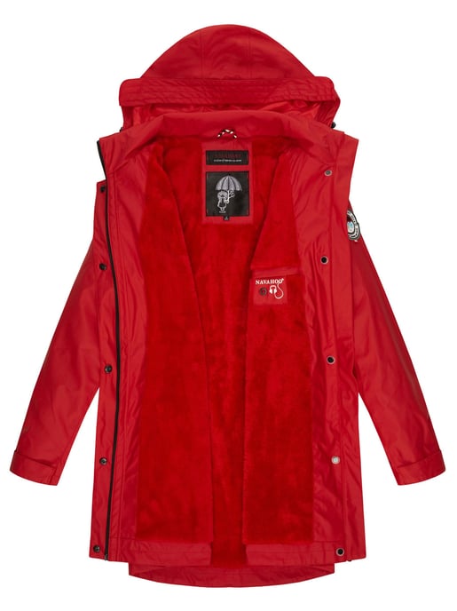 Navahoo Abrigo Impermeable para Mujer Deike – Repelente al Agua con Capucha Desmontable - Image 6