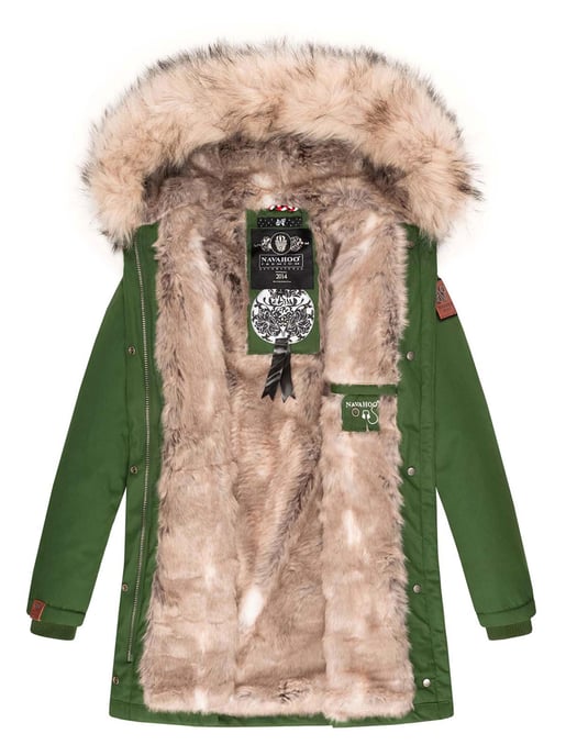 Navahoo Parka de Invierno para Mujer Cristal – Colección Premium con Cuello de Pelo Sintético Desmontable - Image 5
