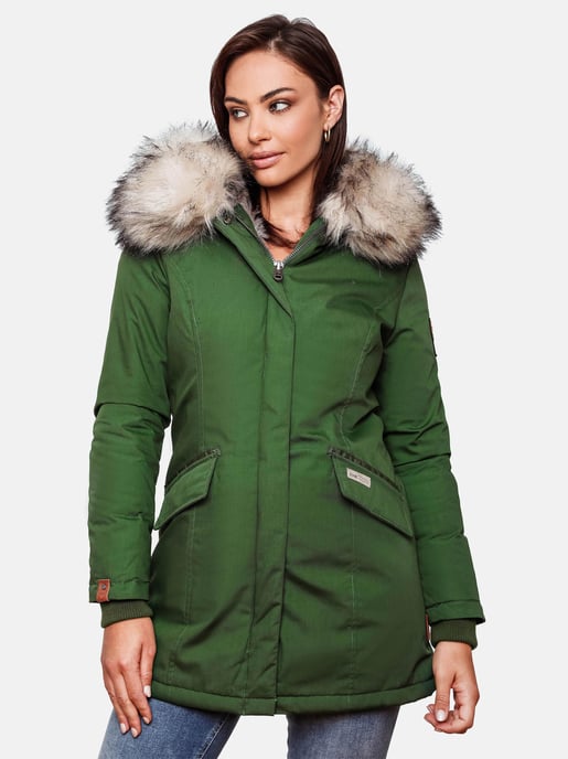 Navahoo Parka de Invierno para Mujer Cristal – Colección Premium con Cuello de Pelo Sintético Desmontable - Image 6