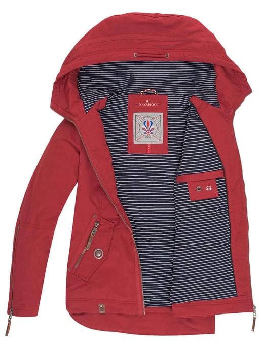 Navahoo Chaqueta de Transición para Mujer Wekoo – Ligera de Algodón con Capucha - Image 5