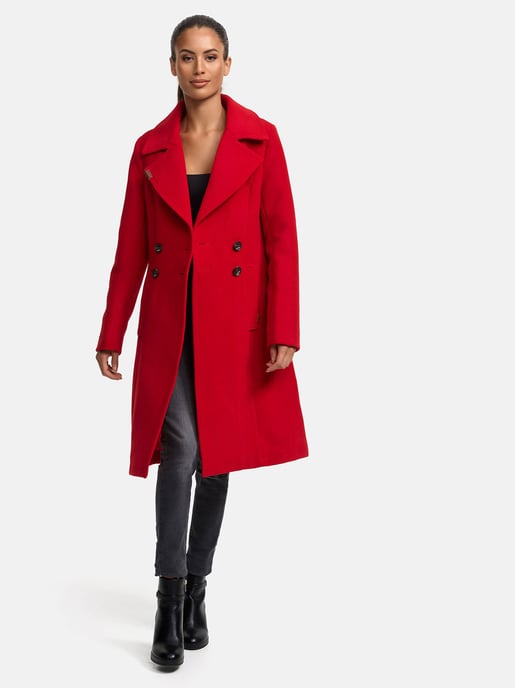 Navahoo Trenchcoat de Invierno para Mujer Wooly – Abrigo Premium con Corte Elegante - Image 4