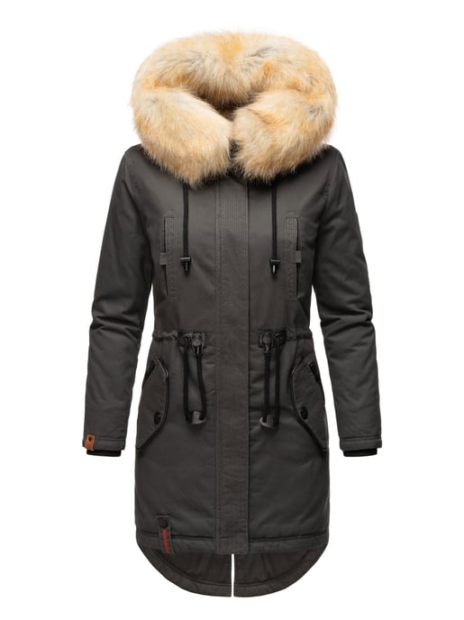 Navahoo Abrigo de Invierno para Mujer Bombi – Colección Premium con Cuello de Pelo Sintético Desmontable - Image 2