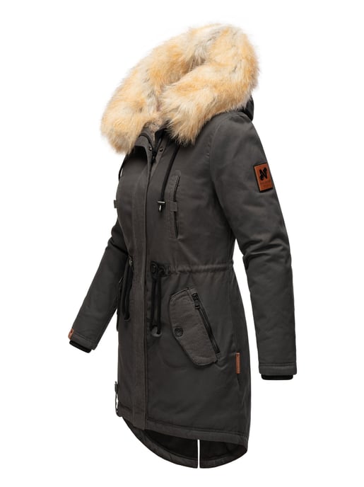 Navahoo Abrigo de Invierno para Mujer Bombi – Colección Premium con Cuello de Pelo Sintético Desmontable - Image 3