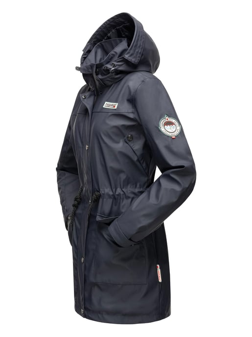 Navahoo Abrigo Impermeable para Mujer Deike – Repelente al Agua con Capucha Desmontable - Image 5
