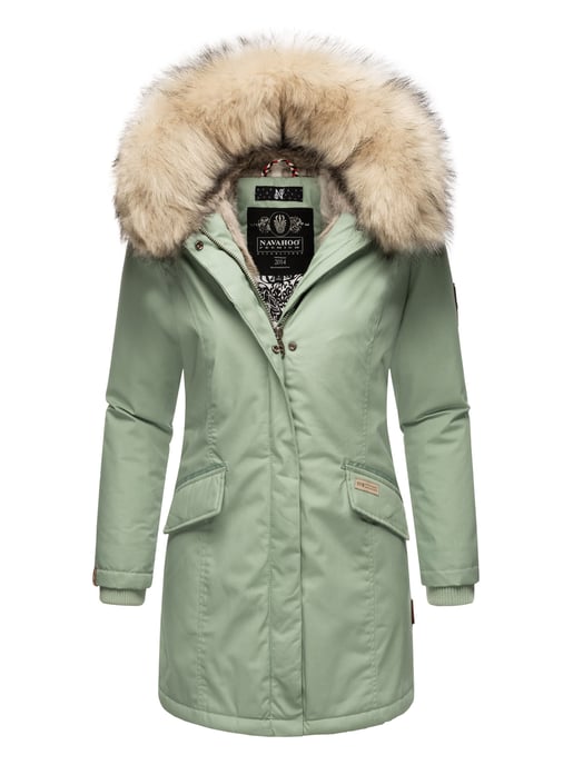 Navahoo Parka de Invierno para Mujer Cristal – Colección Premium con Cuello de Pelo Sintético Desmontable - Image 1