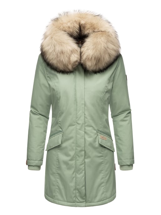 Navahoo Parka de Invierno para Mujer Cristal – Colección Premium con Cuello de Pelo Sintético Desmontable - Image 2