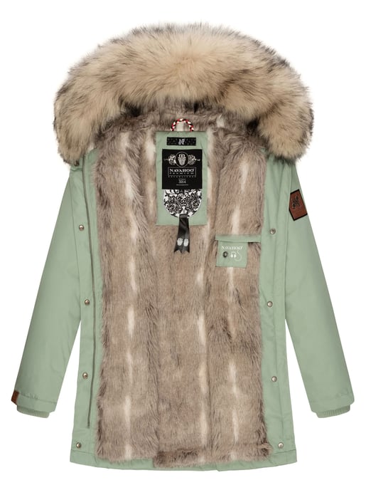 Navahoo Parka de Invierno para Mujer Cristal – Colección Premium con Cuello de Pelo Sintético Desmontable - Image 6