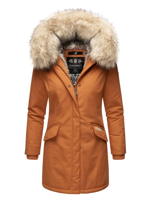 Navahoo Parka de Invierno para Mujer Cristal – Colección Premium con Cuello de Pelo Sintético Desmontable - Image 1