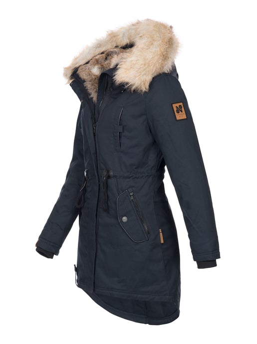 Navahoo Abrigo de Invierno para Mujer Bombi – Colección Premium con Cuello de Pelo Sintético Desmontable - Image 2