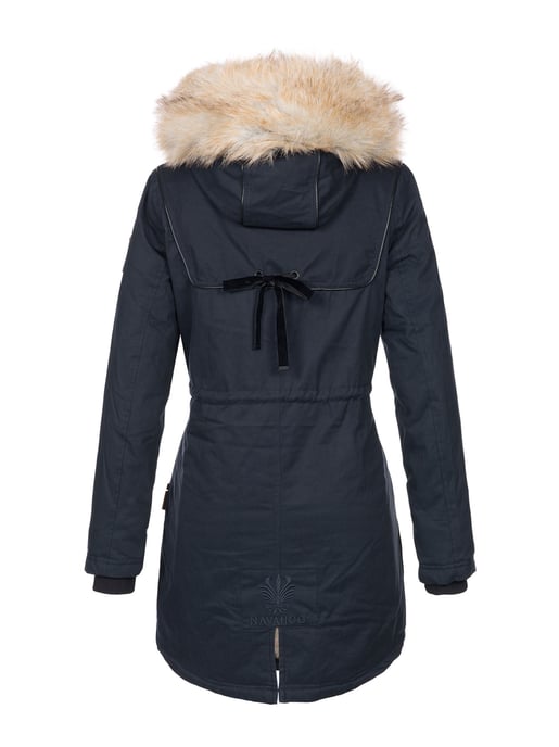 Navahoo Abrigo de Invierno para Mujer Bombi – Colección Premium con Cuello de Pelo Sintético Desmontable - Image 3
