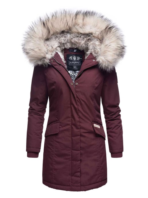 Navahoo Parka de Invierno para Mujer Cristal – Colección Premium con Cuello de Pelo Sintético Desmontable - Image 1