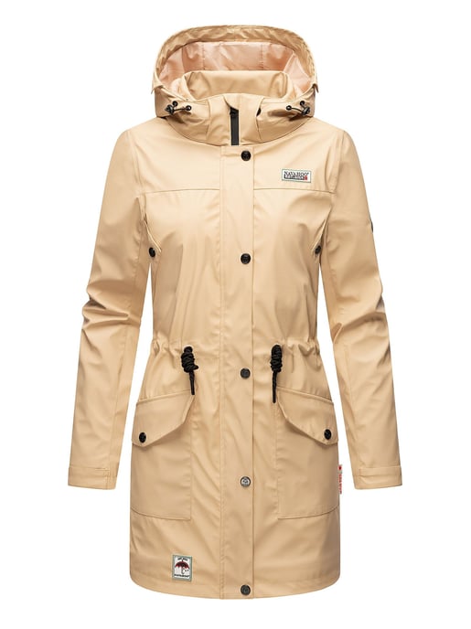 Navahoo Abrigo Impermeable para Mujer Deike – Repelente al Agua con Capucha Desmontable - Image 2