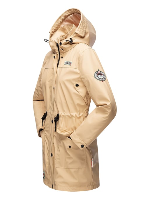 Navahoo Abrigo Impermeable para Mujer Deike – Repelente al Agua con Capucha Desmontable - Image 4