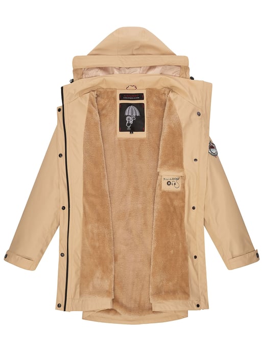 Navahoo Abrigo Impermeable para Mujer Deike – Repelente al Agua con Capucha Desmontable - Image 6