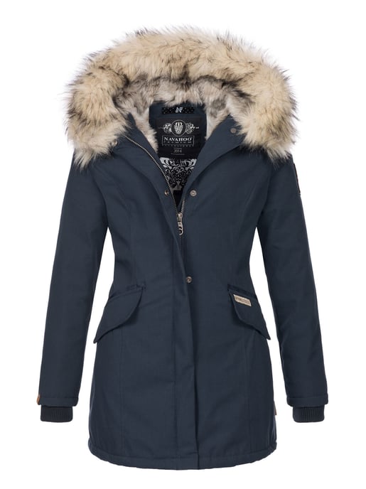 Navahoo Parka de Invierno para Mujer Cristal – Colección Premium con Cuello de Pelo Sintético Desmontable - Image 1