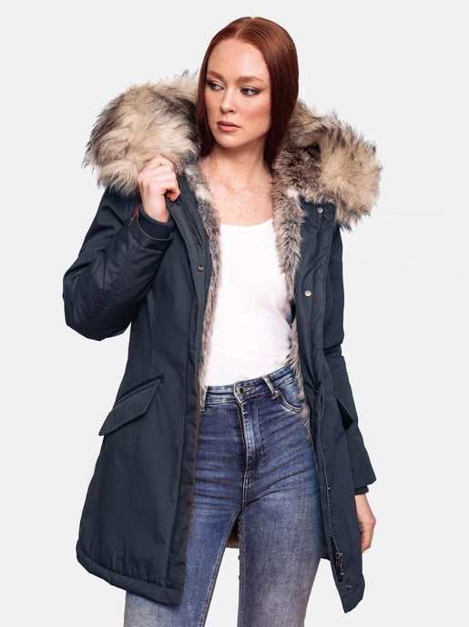 Navahoo Parka de Invierno para Mujer Cristal – Colección Premium con Cuello de Pelo Sintético Desmontable - Image 5
