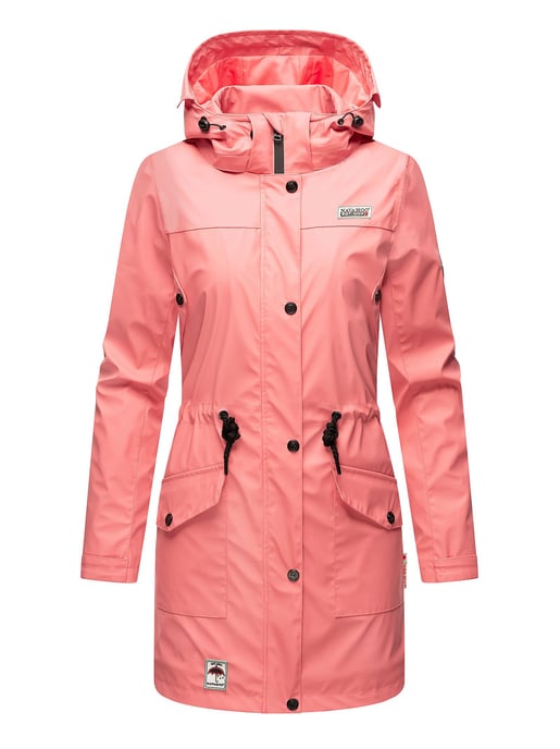 Navahoo Abrigo Impermeable para Mujer Deike – Repelente al Agua con Capucha Desmontable - Image 2