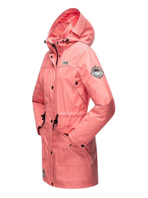 Navahoo Abrigo Impermeable para Mujer Deike – Repelente al Agua con Capucha Desmontable - Image 4