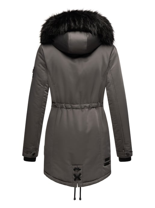 Navahoo Chaqueta de invierno Luluna-Princess para mujer – Cálida, Moderna & Con Forro de Borreguito y Cuello de Pelo Sintético - Image 2