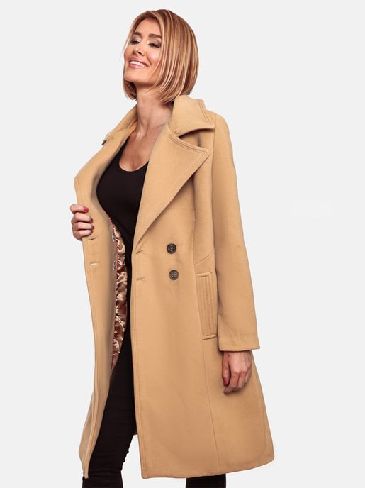 Navahoo Trenchcoat de Invierno para Mujer Wooly – Abrigo Premium con Corte Elegante - Image 3