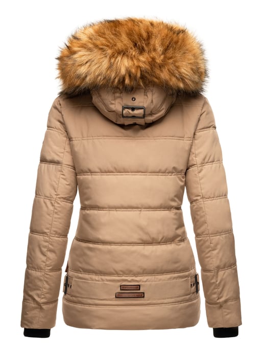 Navahoo Chaqueta de invierno Zoja para mujer – Cálida, Moderna & Con Cuello de Pelo Sintético Desmontable - Image 5