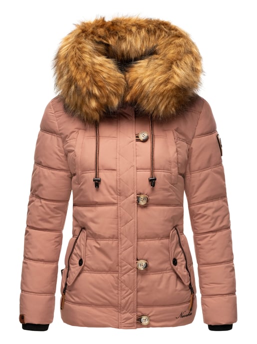 Navahoo Chaqueta de invierno Zoja para mujer – Cálida, Moderna & Con Cuello de Pelo Sintético Desmontable - Image 2