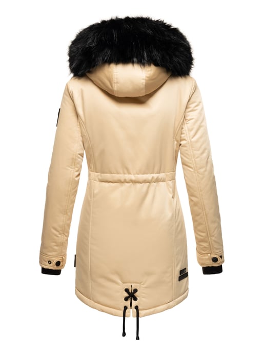 Navahoo Chaqueta de invierno Luluna-Princess para mujer – Cálida, Moderna & Con Forro de Borreguito y Cuello de Pelo Sintético - Image 4