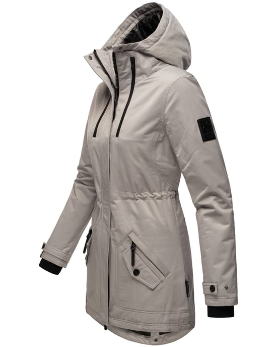 Navahoo Chaqueta de invierno Avrille para mujer – Cálida, Moderna & Con Largo Perfecto - Image 3