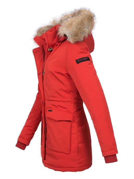 Navahoo Abrigo de Invierno Mujer Schneeengel – Cálido, Repelente al Agua & Con Cuello de Pelo Desmontable - Image 2