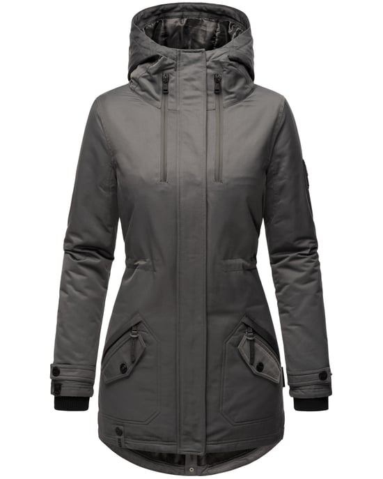 Navahoo Chaqueta de invierno Avrille para mujer – Cálida, Moderna & Con Largo Perfecto - Image 2