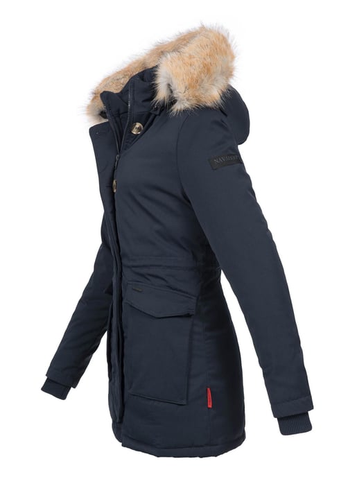 Navahoo Abrigo de Invierno Mujer Schneeengel – Cálido, Repelente al Agua & Con Cuello de Pelo Desmontable - Image 2