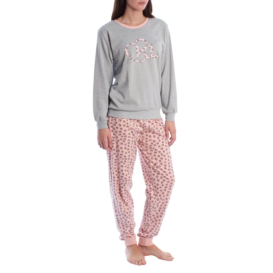 Pijama Mujer Algodón de Manga Larga KLP1 - Image 3