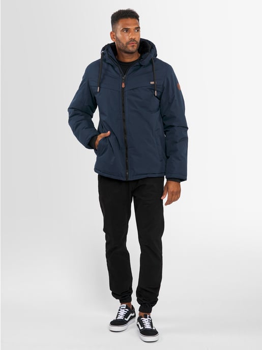 Chaqueta de invierno para hombre Alessandro Salvarini AS-331 con forro de borreguito y capucha - Image 6