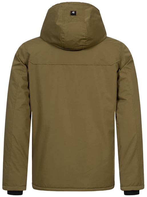 Chaqueta de invierno para hombre Alessandro Salvarini AS-332 con forro de borreguito y capucha - Image 4