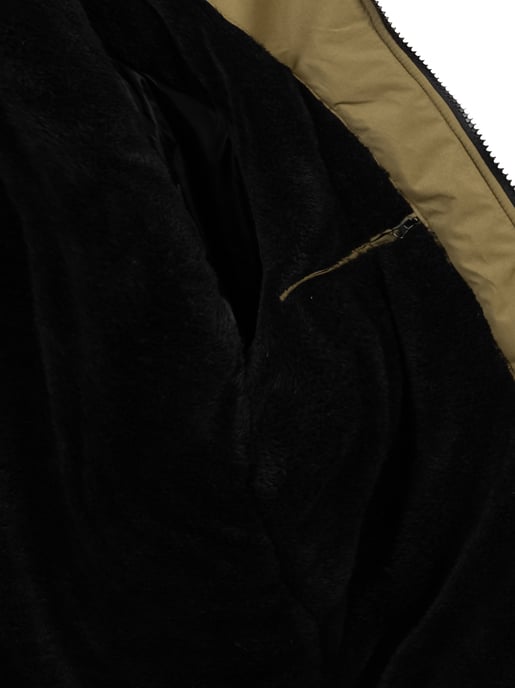 Chaqueta de invierno para hombre Alessandro Salvarini AS-332 con forro de borreguito y capucha - Image 5
