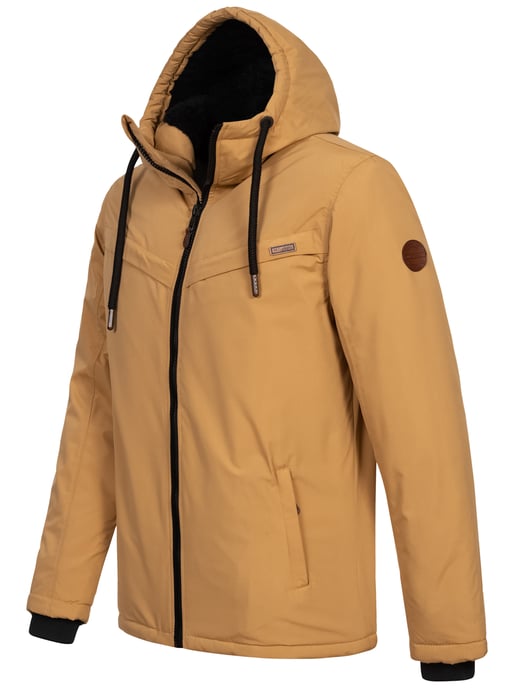 Chaqueta de invierno para hombre Alessandro Salvarini AS-331 con forro de borreguito y capucha - Image 3