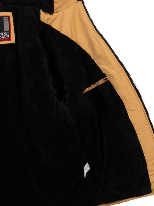 Chaqueta de invierno para hombre Alessandro Salvarini AS-331 con forro de borreguito y capucha - Image 5