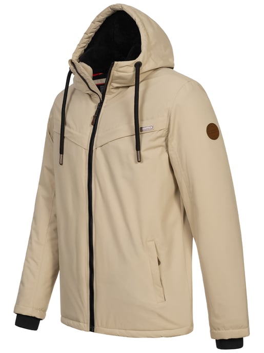 Chaqueta de invierno para hombre Alessandro Salvarini AS-331 con forro de borreguito y capucha - Image 3