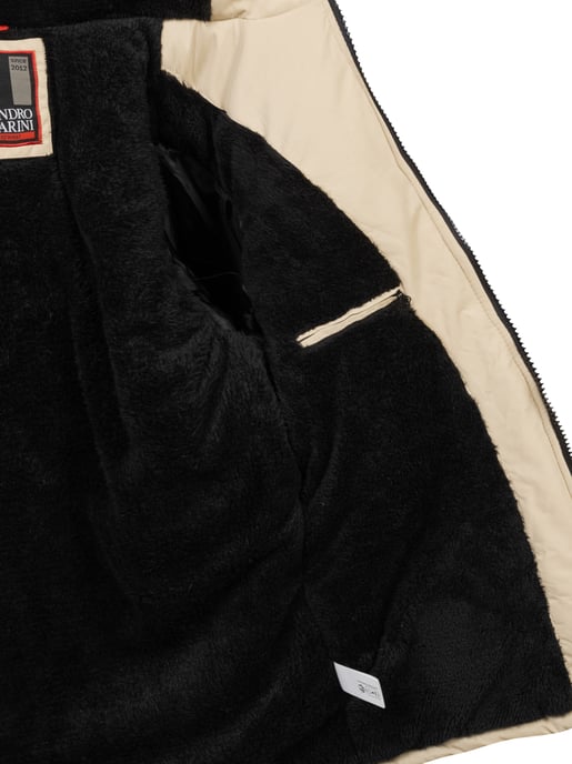 Chaqueta de invierno para hombre Alessandro Salvarini AS-331 con forro de borreguito y capucha - Image 5