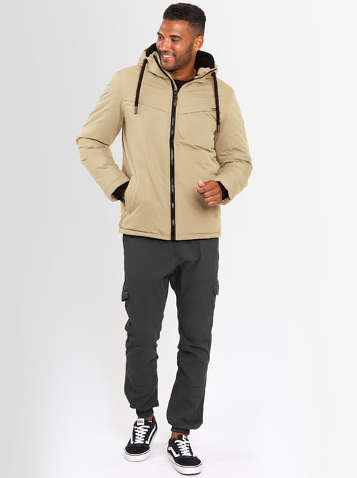 Chaqueta de invierno para hombre Alessandro Salvarini AS-331 con forro de borreguito y capucha - Image 6